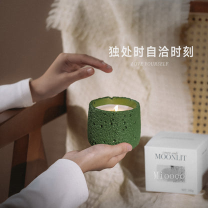 Moonlit Night Time Wooden Core Aromatherapy Gift Box High-end Soy Wax Candle 38 Goddess Valentine's Day Gift